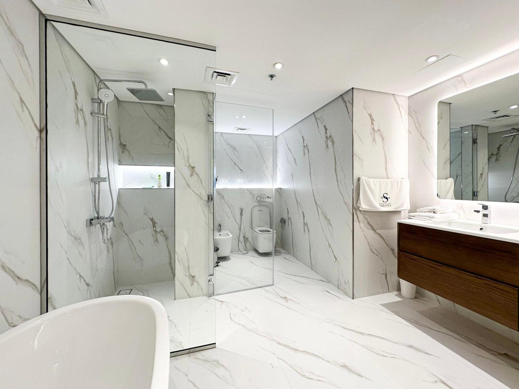 Relaxing 1 Bedroom Apartment At 5 Star Resort Dubai Exterior photo